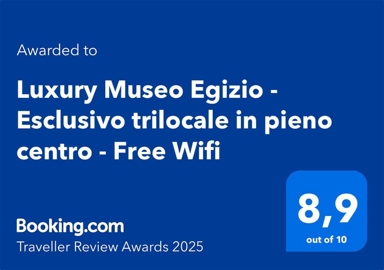 Апартаменти Luxury Museo Egizio - Esclusivo Trilocale In Pieno Centro - Free Wifi Турин Екстер'єр фото